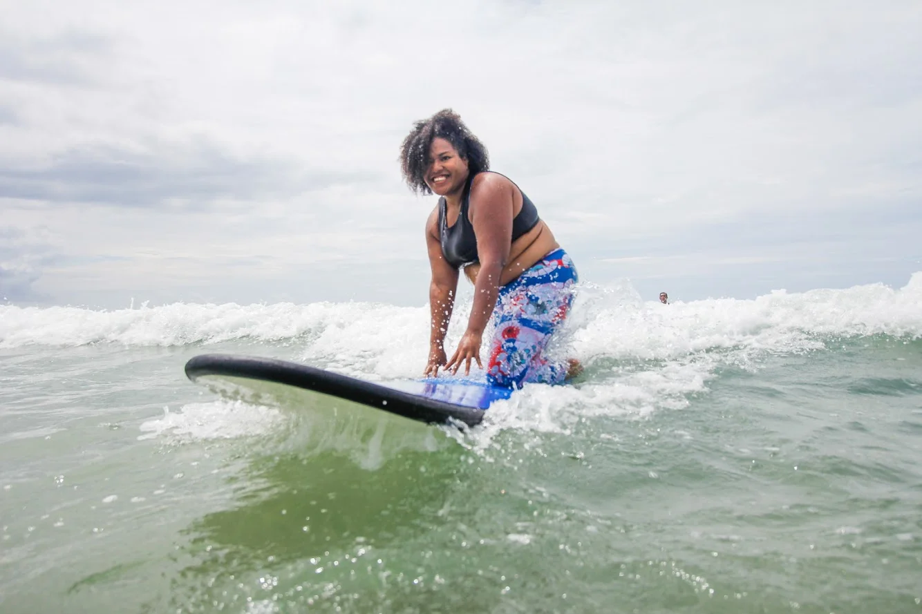 Plus Size Women in Surfing Interview with Badass Surfer Girl